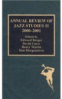 Annual Review of Jazz Studies 11: 2000-2001