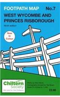 Footpath Map No. 7 West Wycombe and Princes Risborough: Ninth Edition(7 Chiltern Society Footpath Maps)