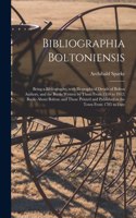 Bibliographia Boltoniensis