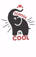 School is cool: A5 110 Sites lined Journal for Pre K Graduate Notebook