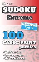 David Karn Sudoku - Extreme Vol 2: 100 Puzzles, Travel Size, Large Print, 36 pt font size, 1 puzzle per page