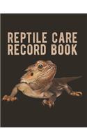 Reptile Care Record Book