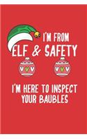 I'm From Elf & Safety I'm Here To Inspect Your Baubles