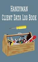 Handyman Client Data Log Book