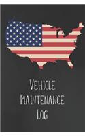 Vehicle Maintenance Log: Record Repairs, Mileage, Cost And Maintenance For Up To 4 Vehicles
