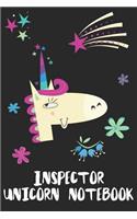 Inspector Unicorn Notebook