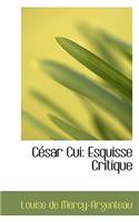 C Sar Cui: Esquisse Critique