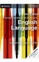 Cambridge International AS and A Level English Language Teacher's Resource CD-ROM