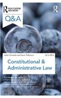 Q&A Constitutional & Administrative Law 2013-2014