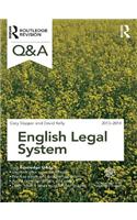 Q&A English Legal System 2013-2014