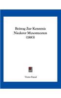 Beitrag Zur Kenntnis Niederer Myxomyceten (1883)