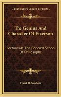 The Genius and Character of Emerson