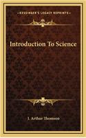 Introduction to Science