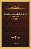 Della Competenza In Materia Di Diserzione (1887)