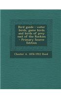 Bird Guide: Water Birds, Game Birds and Birds of Prey East of the Rockies
