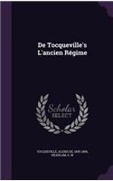 De Tocqueville's L'ancien Régime