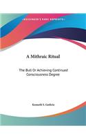 Mithraic Ritual