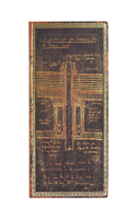 Tesla, Sketch of a Turbine Midi Lined Softcover Flexi Journal (240 pages): (Embellished Manuscripts Collection)