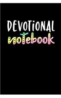 Devotional Notebook: Blank Prayer Journal