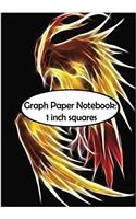 Graph Paper Notebook - 1 Inch Squares - Trees: Graph Paper, 1 Inch Squares