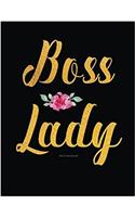 Boss Lady Journal (Diary, Notebook). Dot Grid