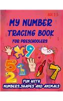 My Number Tracing Book For Preschoolers