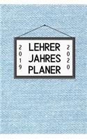 Lehrer Jahres Planer 2019 2020