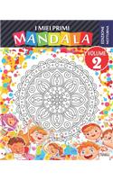 I miei primi mandala - Volume 2 - Edizione notturna: Libro da colorare di mandala per bambini e principianti - Edizione notturna(2 Primi Mandala - Notturna)
