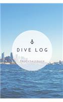Dive Log Tauchtagebuch: Tauchlogbuch - Logbook Logbuch A5 für Taucher