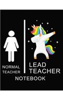 Normal Teacher Lead Teacher Notebook