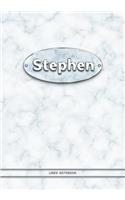 Stephen - Lined Notebook