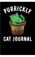 Purrickly Cat Journal