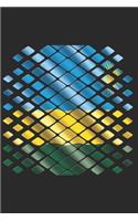 Rwanda Notebook: Rwanda Notebook - college book - diary - journal - booklet - memo - composition book - 120 sheets - Dot Grid paper 6x9 inch