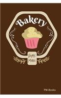 Bakery Home Made: Gepunktetes A5 Notizbuch oder Heft für Schüler, Studenten und Erwachsene