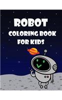 Robot Coloring Book For Kids