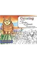Coloring Who-O-O's Awake in the Desert