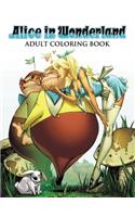 Alice in Wonderland Adult Coloring Book