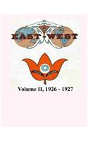 Volume II, 1926 - 1927
