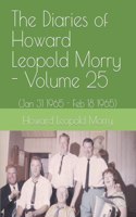 Diaries of Howard Leopold Morry - Volume 25