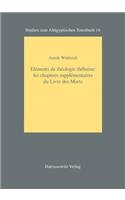 Elements de Theologie Thebaine