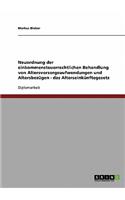 Neuordnung der einkommensteuerrechtlichen Behandlung von Altersvorsorgeaufwendungen und Altersbezügen - das Alterseinkünftegesetz