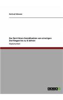 Zur familiären Sozialisation von eineiigen Zwillingen bis zu 6 Jahren