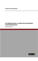 Die Marktsituation in Indien für die deutsche Automobilindustrie