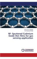 RF- Sputtered Cadmium Oxide thin films for gas sensing application