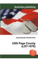 USS Page County (Lst-1076): (English)