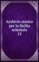 Archivio storico per la Sicilia orientale