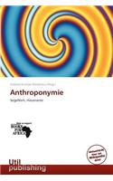 Anthroponymie