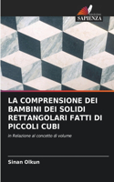 La Comprensione Dei Bambini Dei Solidi Rettangolari Fatti Di Piccoli Cubi