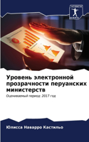 Уровень электронной прозрачности перуан&