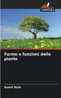 Forme e funzioni delle piante